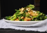broccolini miso chicken salad