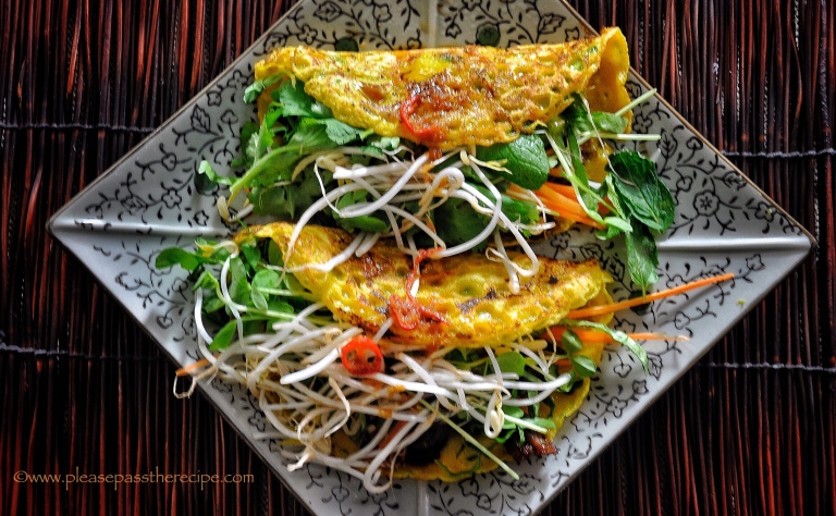Vietnamese Crepes : bánh xèo | Please Pass the Recipe